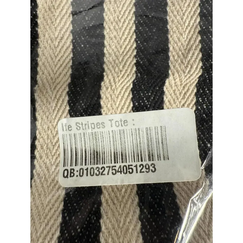 Guadalupe Ife Stripes Tote - Black / White - Picture 4 of 6